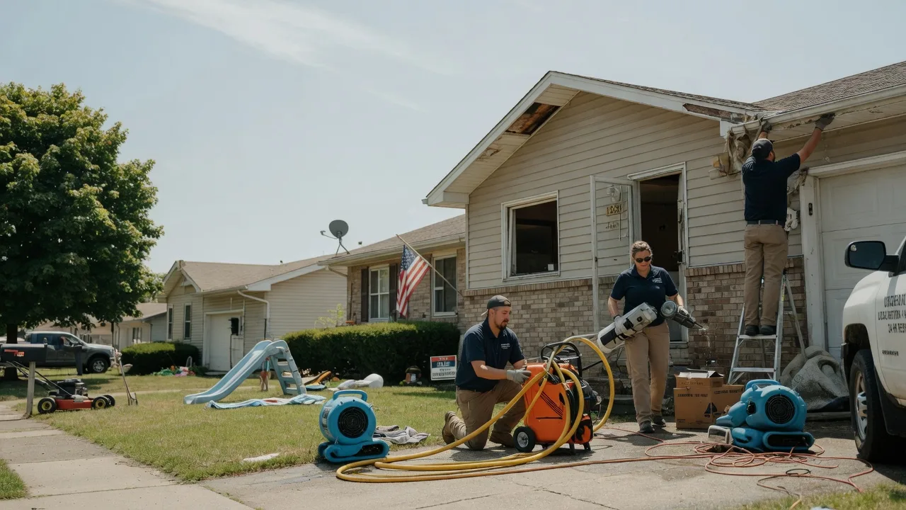Water Damage Restoration in Mill Creek, IN near me